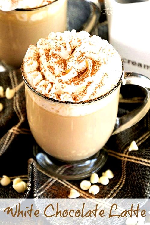 10 Fabulous Coffee Recipes- White Chocolate Latte