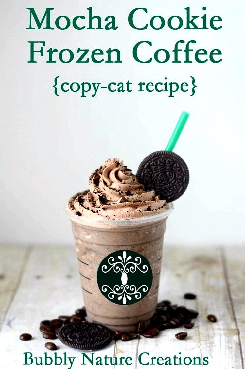 10 Fabulous Coffee Recipes- Mocha Cookie Frozen Coffee