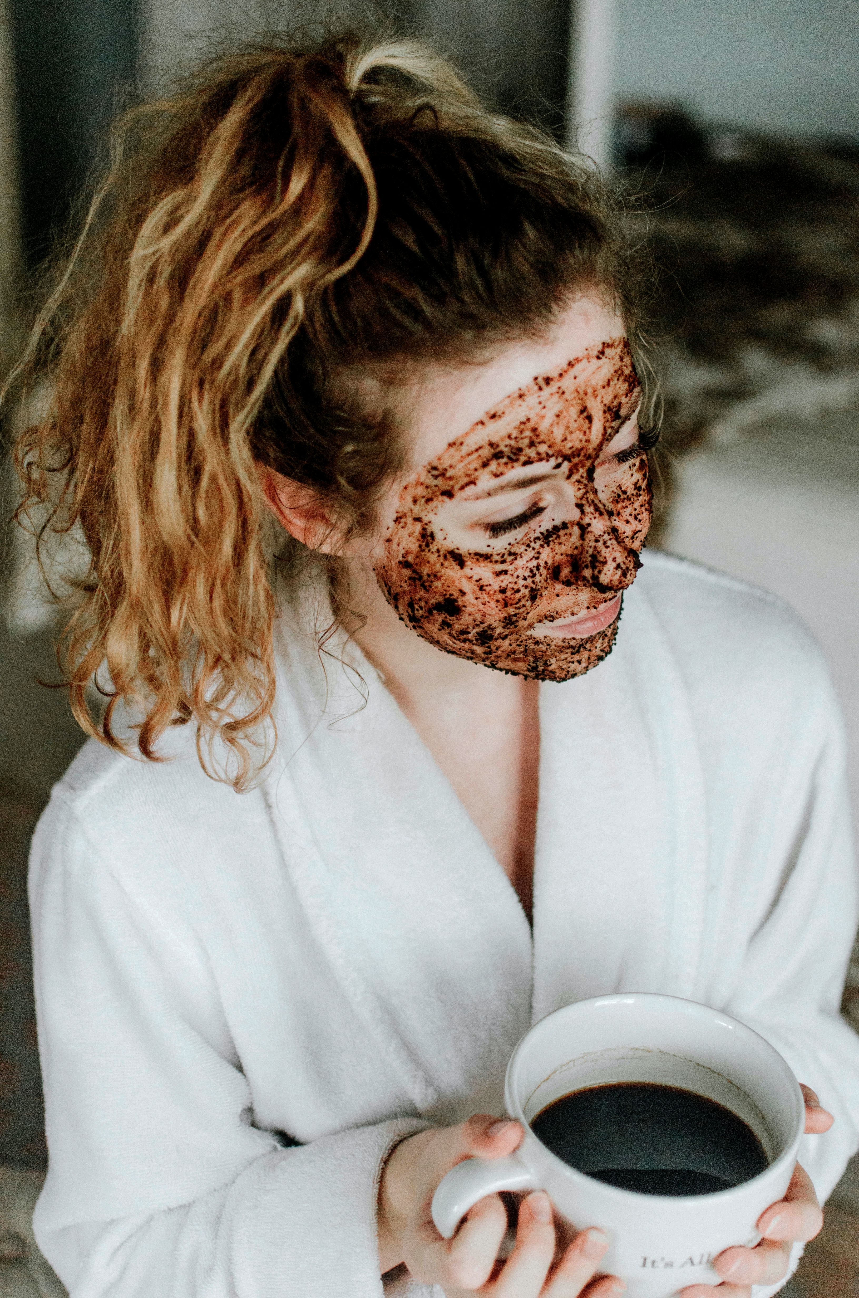 Coffee Coconut Milk Face Mask Scrub