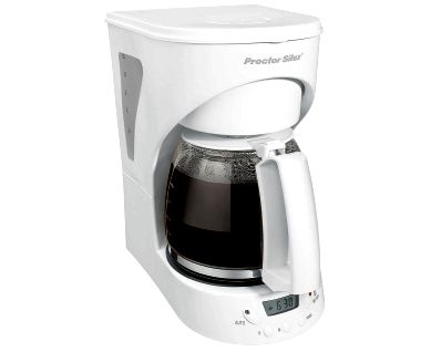 Programmable 12 Cup Coffee Maker (white)-43571Y