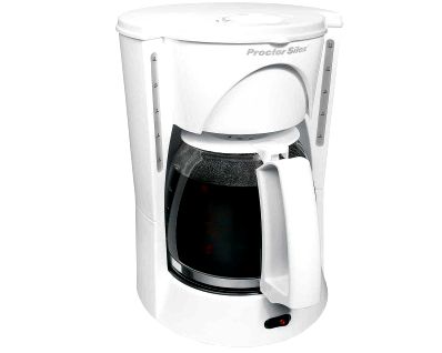12 Cup Automatic Coffee Maker (white)-48521RY
