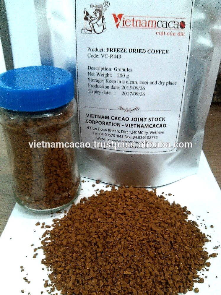 Freeze dried coffee bulk eat it as soon as