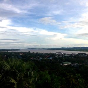 The town of Mawlamyine in Myanmar