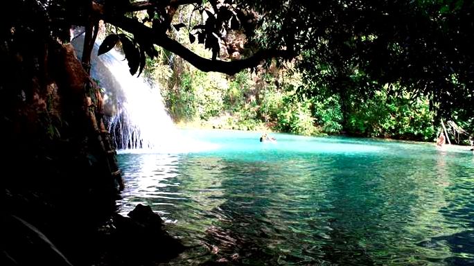 Waterfalls and occasional plantation from huatulco an enchanting host to