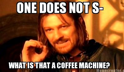 What is that a coffee machine?