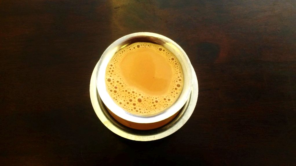 Masala chai in Indian restaurant in Malaysia